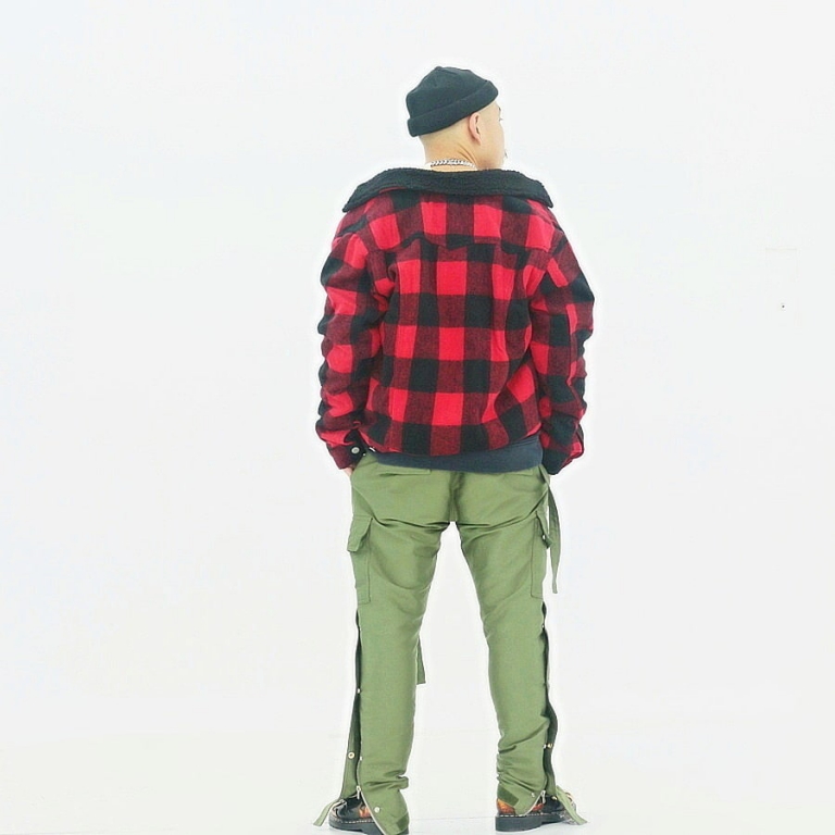 mnml-flannelsherpa jkt