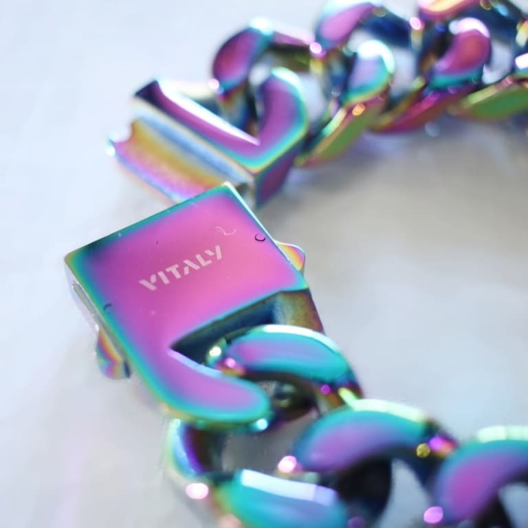Vitaly,バイタリー,Integer/chain bracelete/Gasoline
