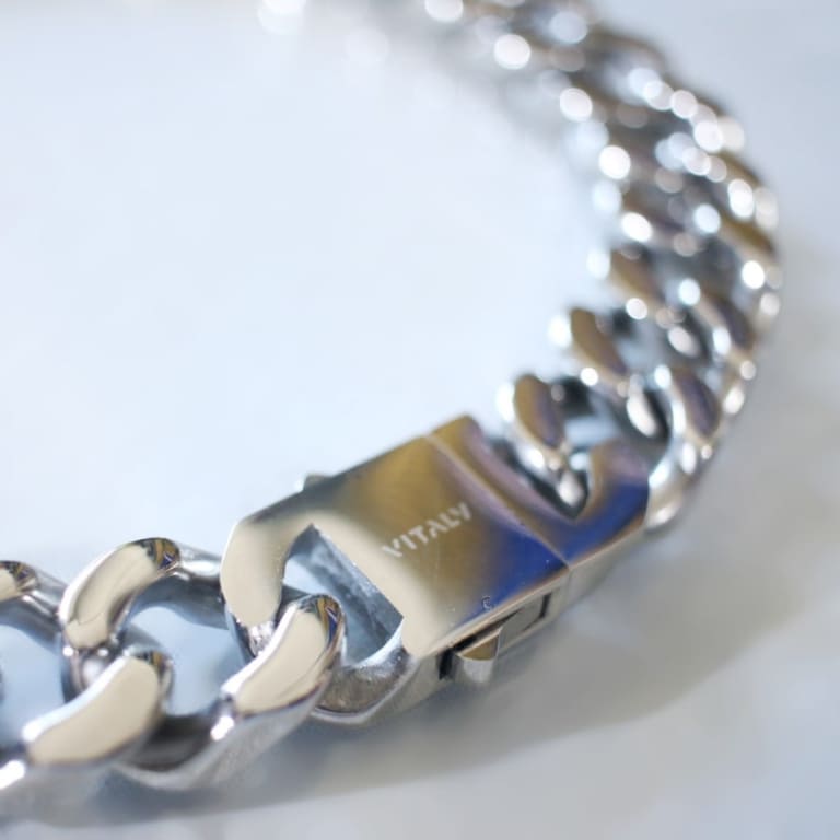 Vitaly,バイタリー,/Riot/Choker chain necklace/silver"it" by Funny's