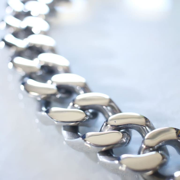 Vitaly,バイタリー,/Riot/Choker chain necklace/silver"it" by Funny's