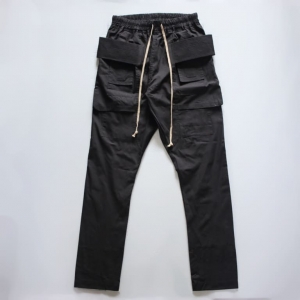 mnml drop crotch cargo pants 物撮り画像 1