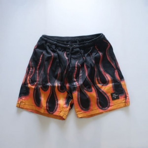 tpvs-flame board shorts