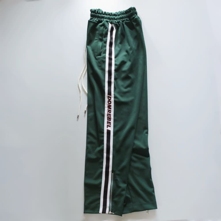 domrebel-track pants-green