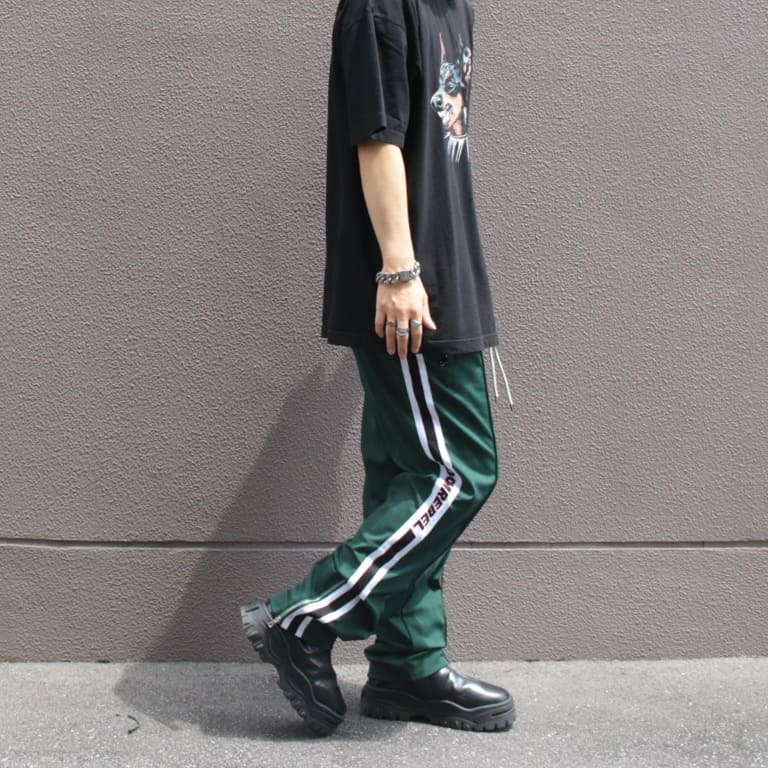 domrebel-track pants-green