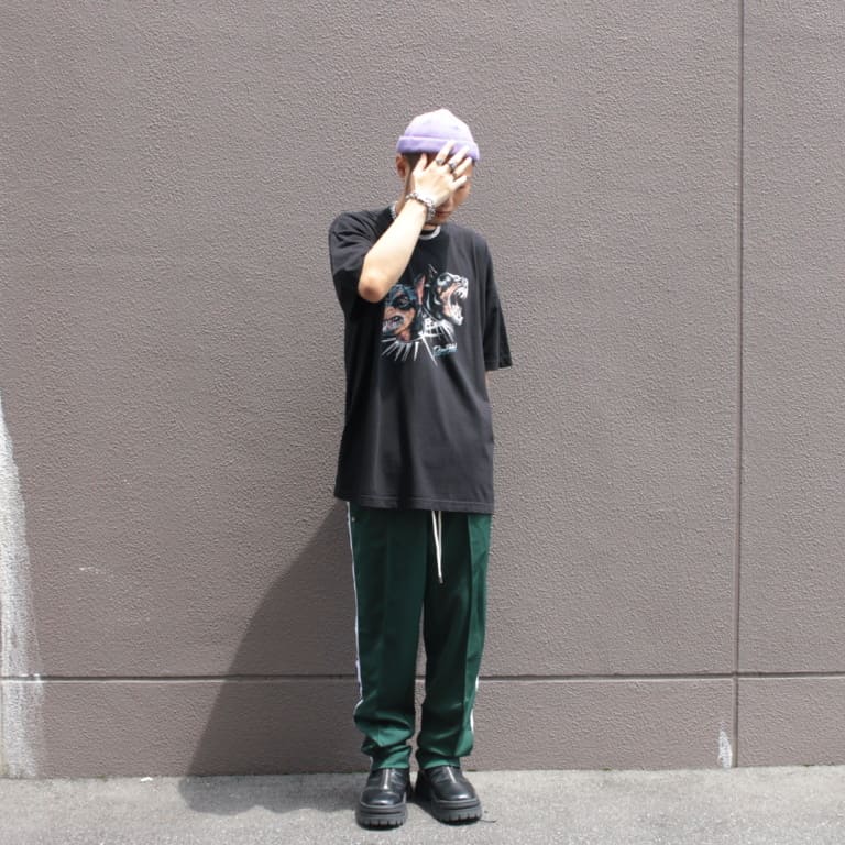 domrebel-track pants-green