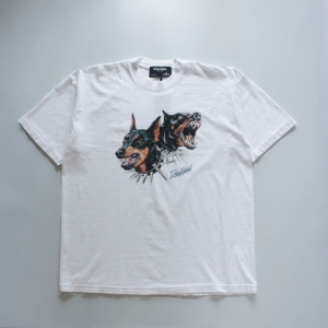 domrebel pups box tee wht 物撮り画像 1