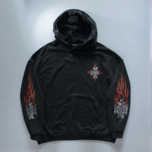 the people vs ignite pullovver hoodie 物撮り画像 1