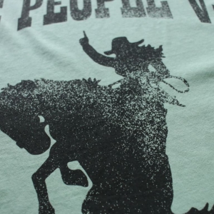 the people vs rodeo vintege tee物撮り画像 5