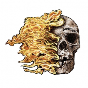 ドムレーベル skull fire ロゴ
