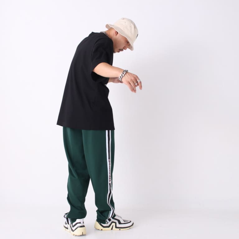 domrebel-track pants-green