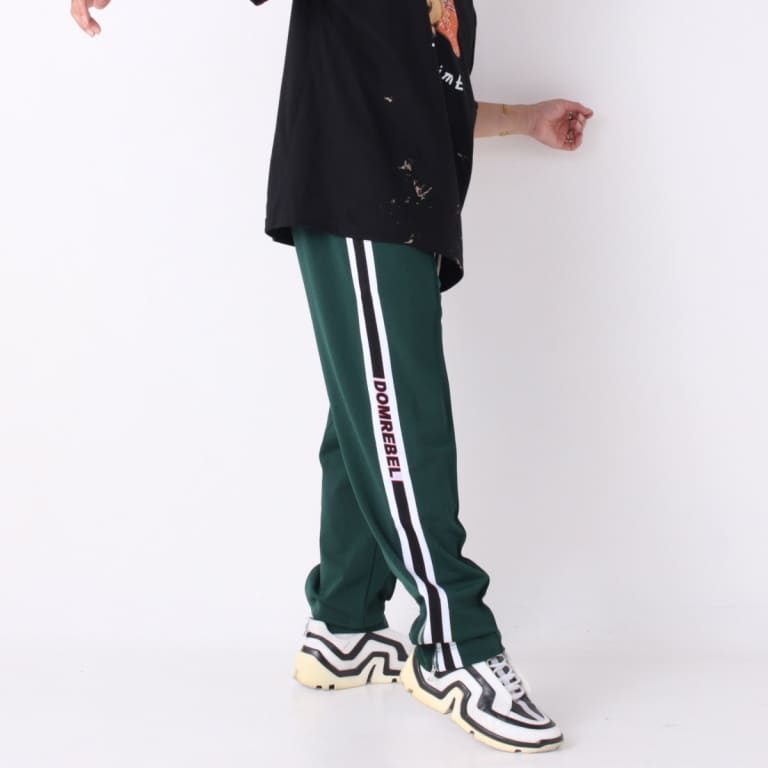 domrebel-track pants-green