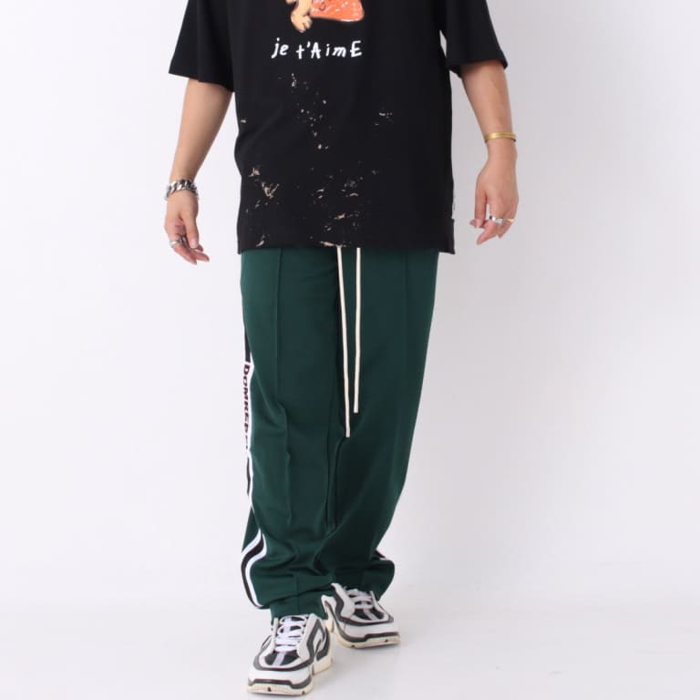 domrebel-track pants-green