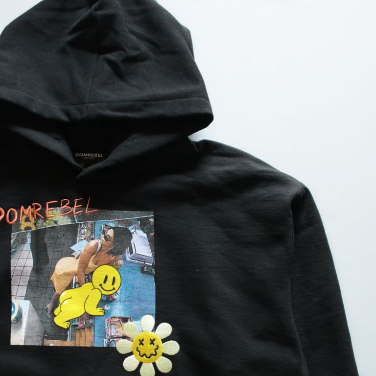 domrebel-booty-pullover hoodie-blk