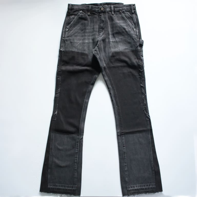 mnml-flaredenim-black