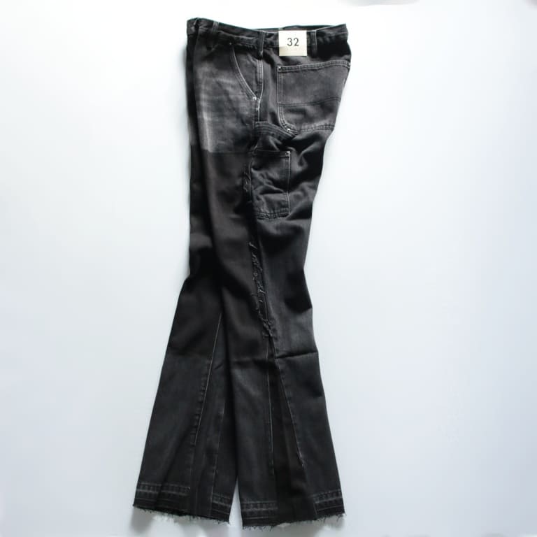 mnml-flaredenim-black