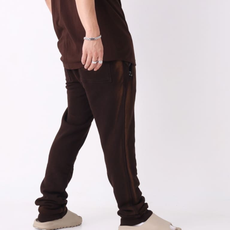 cottoncitizen-bronx-straight pants/brown cast