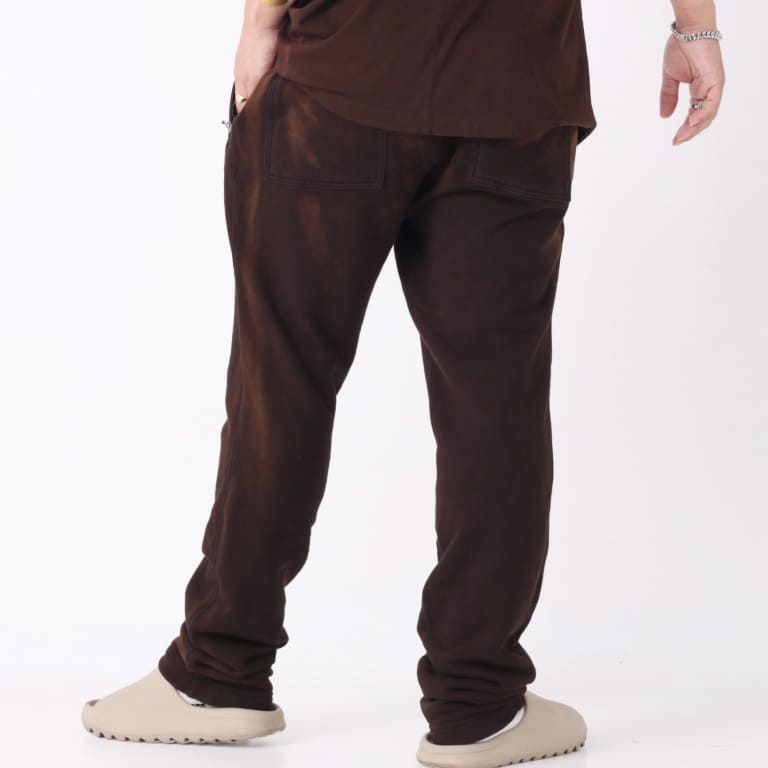 cottoncitizen-bronx-straight pants/brown cast