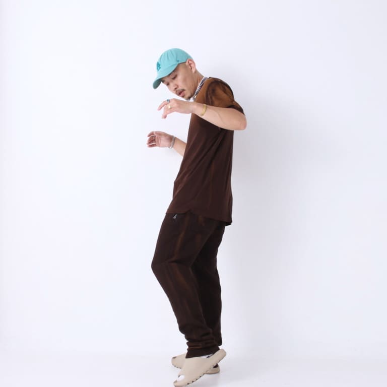 cottoncitizen-bronx-straight pants/brown cast