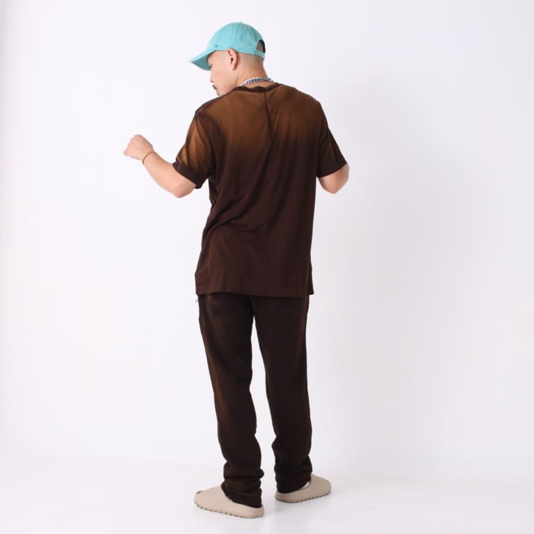 cottoncitizen-bronx-straight pants/brown cast