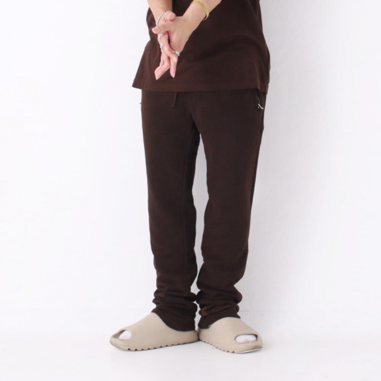 cottoncitizen-bronx-straight pants/brown cast