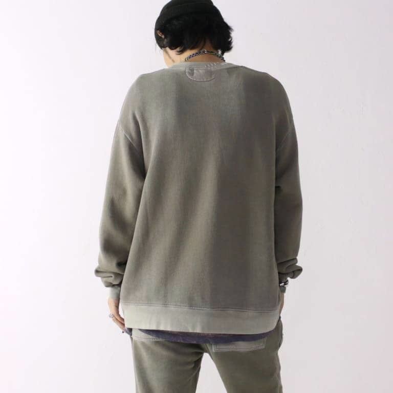 cottoncitizen-bronx-crew neck sweat-vintage ash
