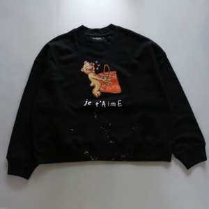 domrebel berkin sweat blk 物撮り画像 1