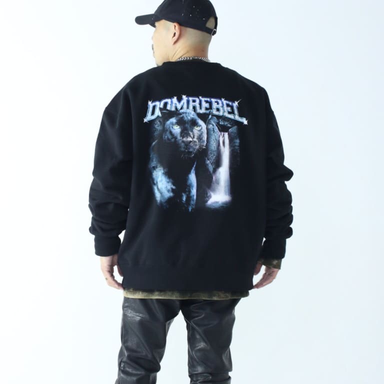 domrebel-panther-crew sweat