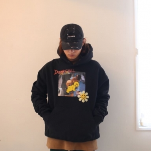 domrebel-booty-pullover hoodie-blk