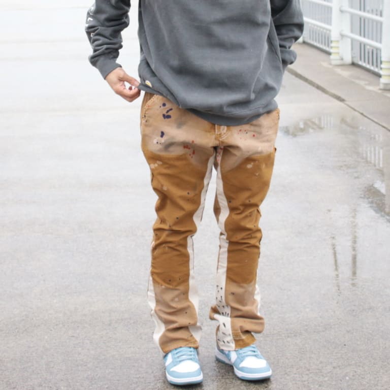 mnml-flaredenim-brown