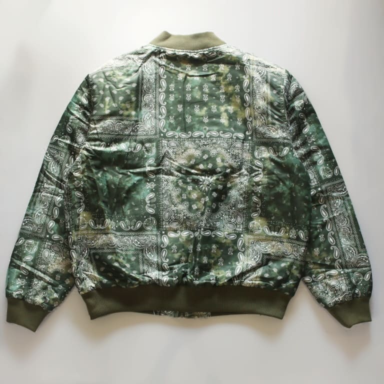 eptm-tiedye bandana jkt-olieve
