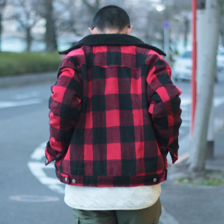 mnml-flannelsherpa jkt