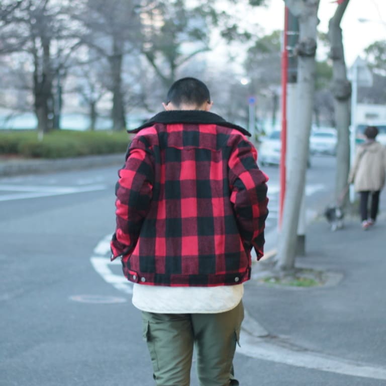 mnml-flannelsherpa jkt