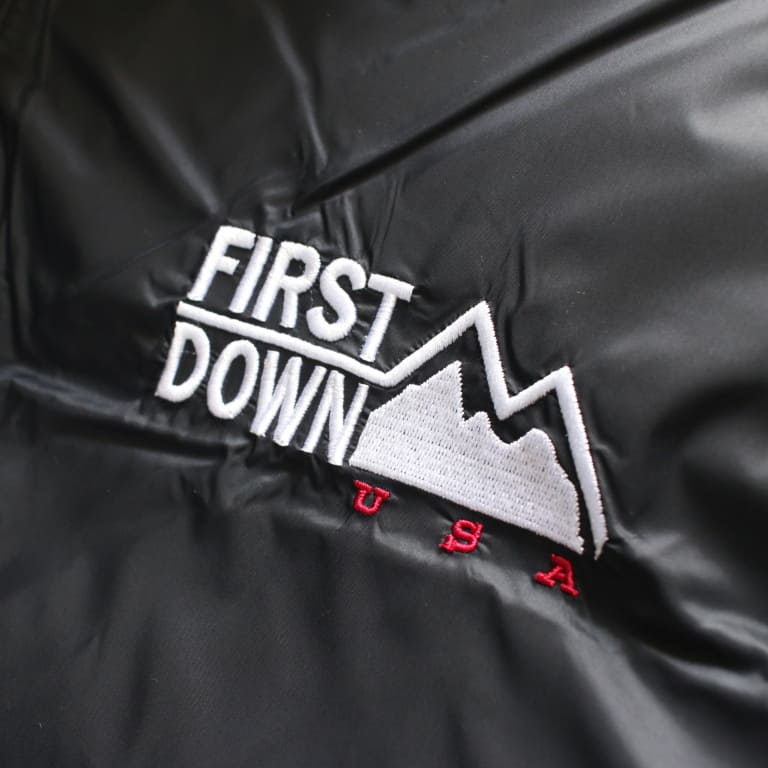 first down bubble down jkt-green