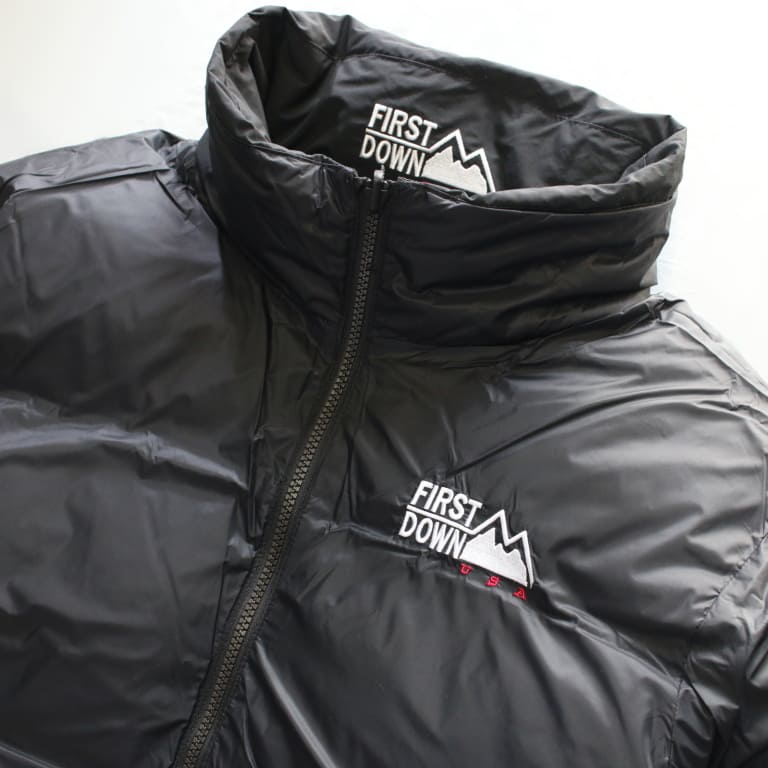 first down bubble down jkt-green