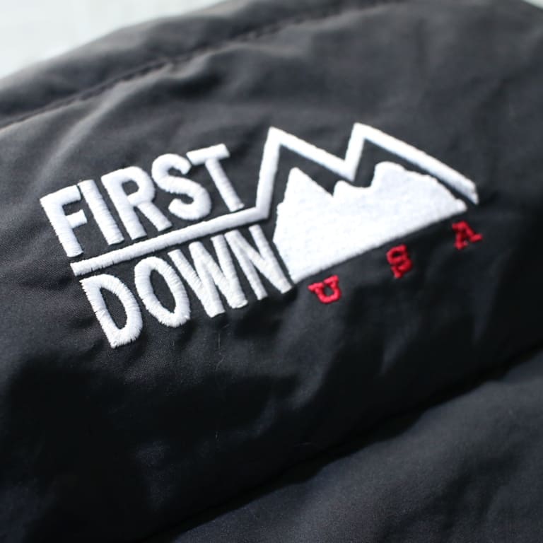 first down bubble down jkt-green