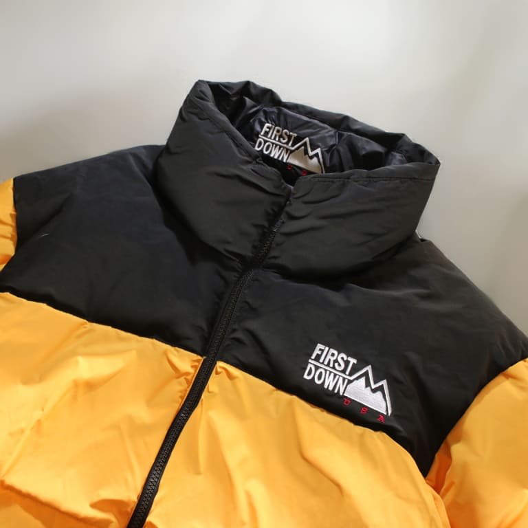 first down bubble down jkt-yellow