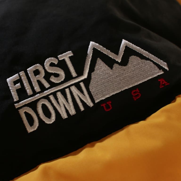 first down bubble down jkt-yellow