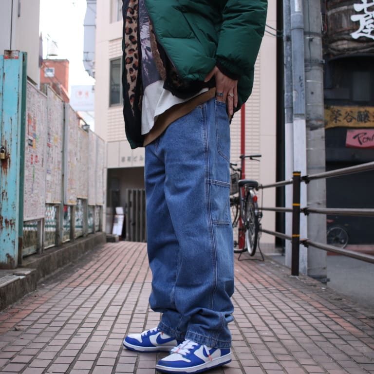 KNO BETTA ノーベター,Baggy denim/Blue