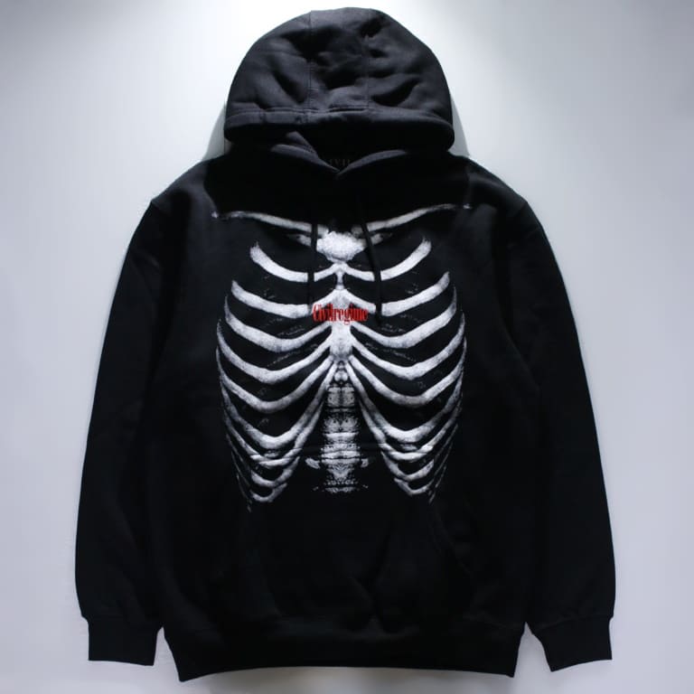 civil regime-bones-hoodie