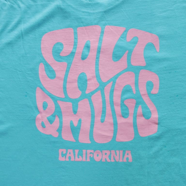 saltandmugs-psychedlic-logo tee-blue