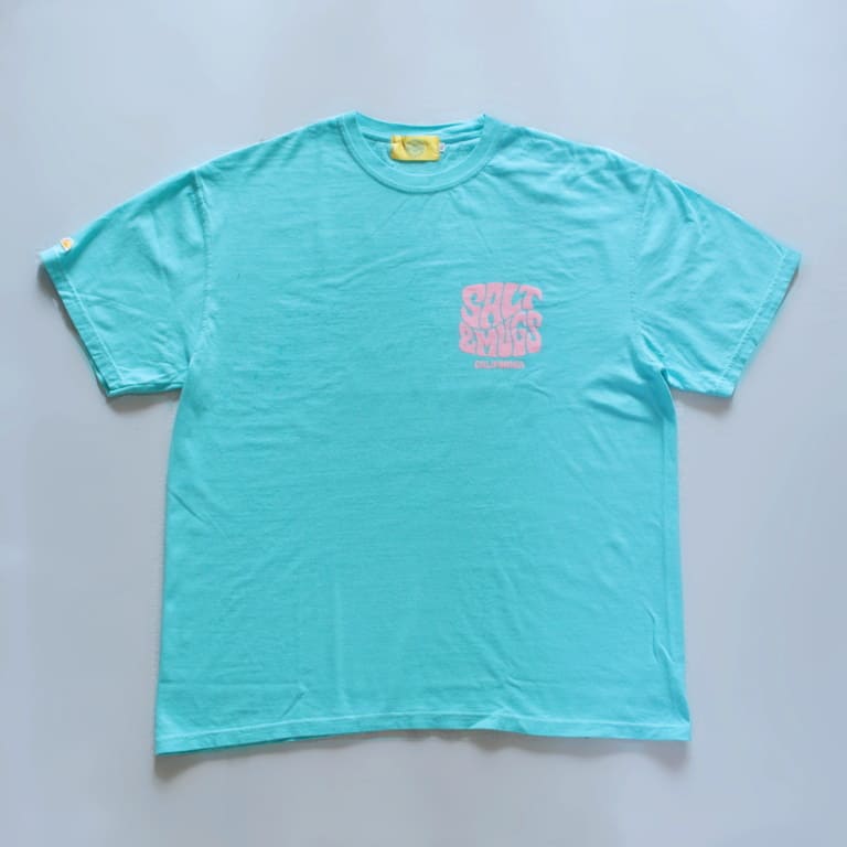 saltandmugs-psychedlic-logo tee-blue