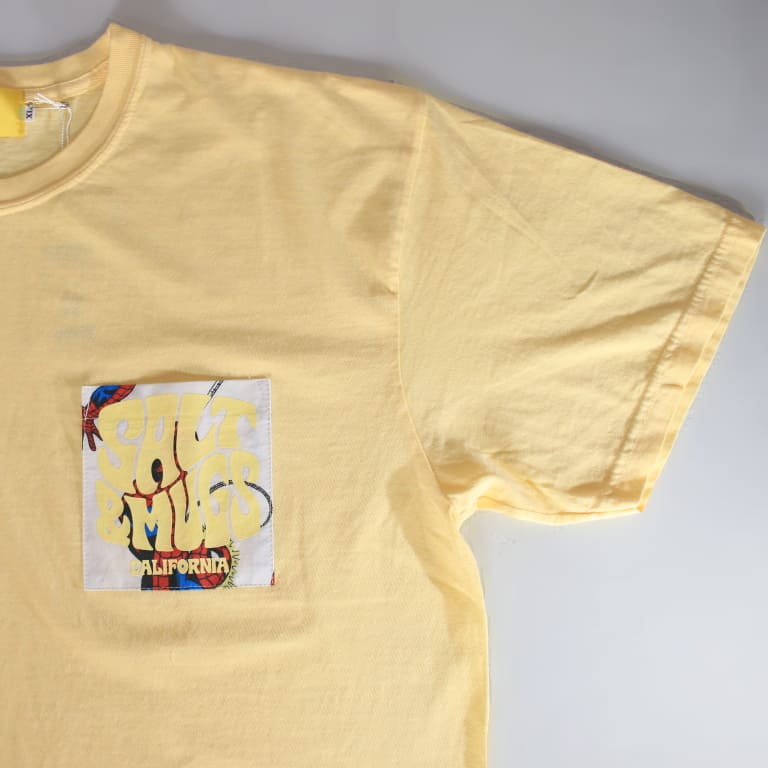 saltandmugs-vintagefablic pocket tee-yellow