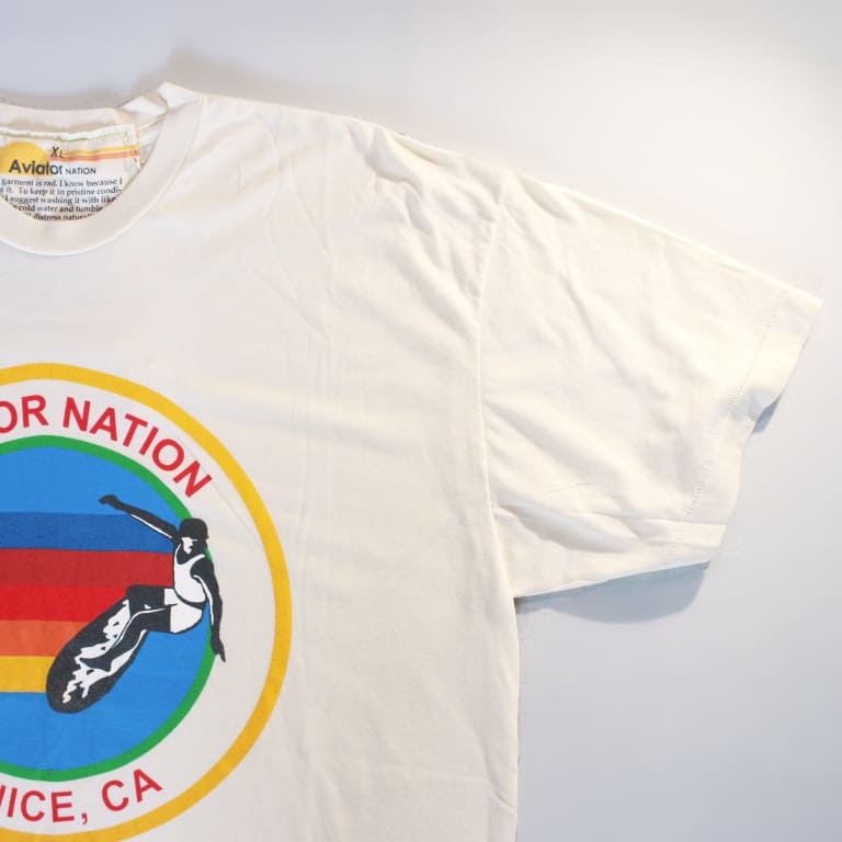 aviator nation-signature tee-vintage white