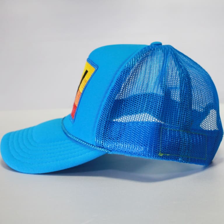 aviator nation-an logo mesh cap-blue