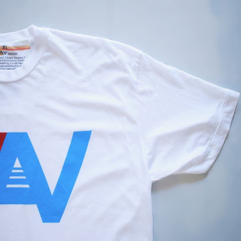 aviator nation-an logo tee-white