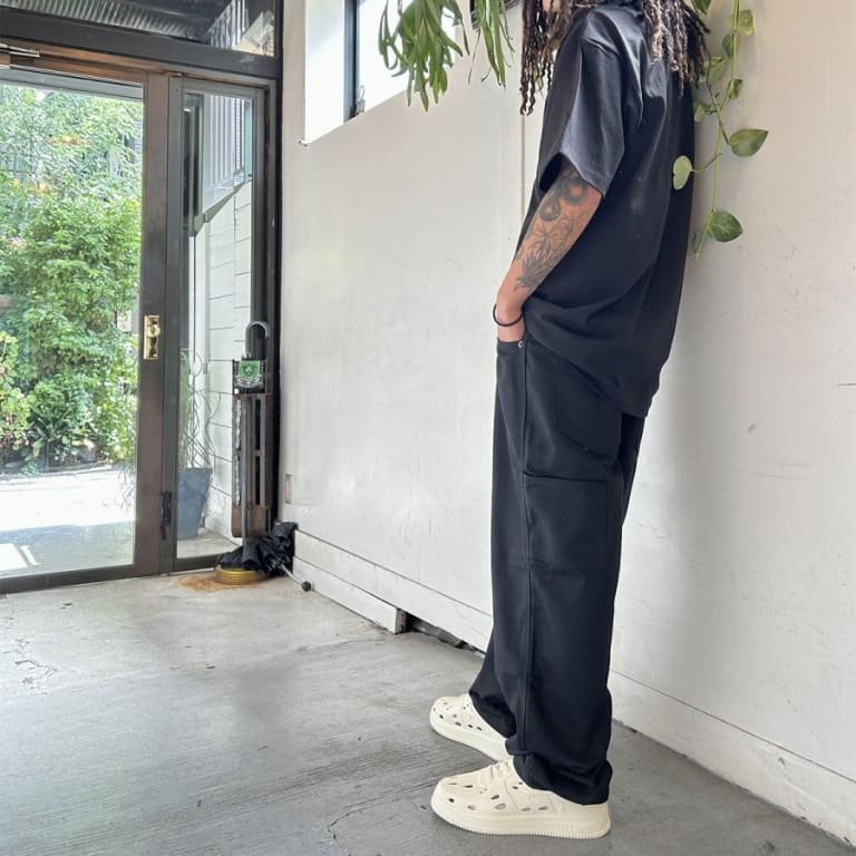 kno betta-baggy denim black