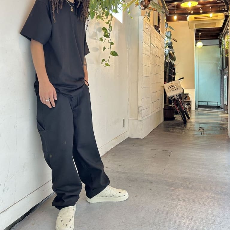kno betta-baggy denim black