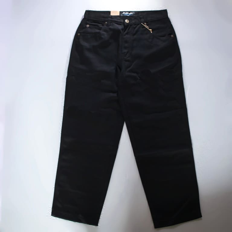 kno betta-baggy denim black