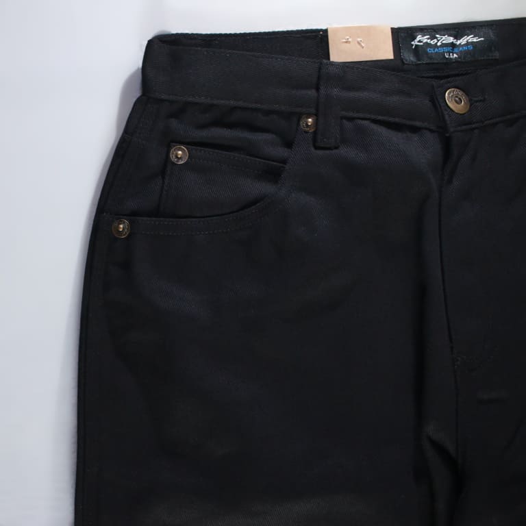kno betta-baggy denim black