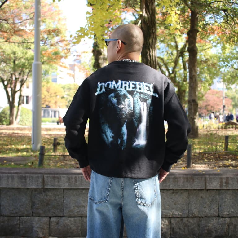 domrebel-panther-crew sweat